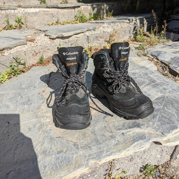 COLUMBIA 400g Titanium Waterproof Boots Size 7 - Picture 3 of 7